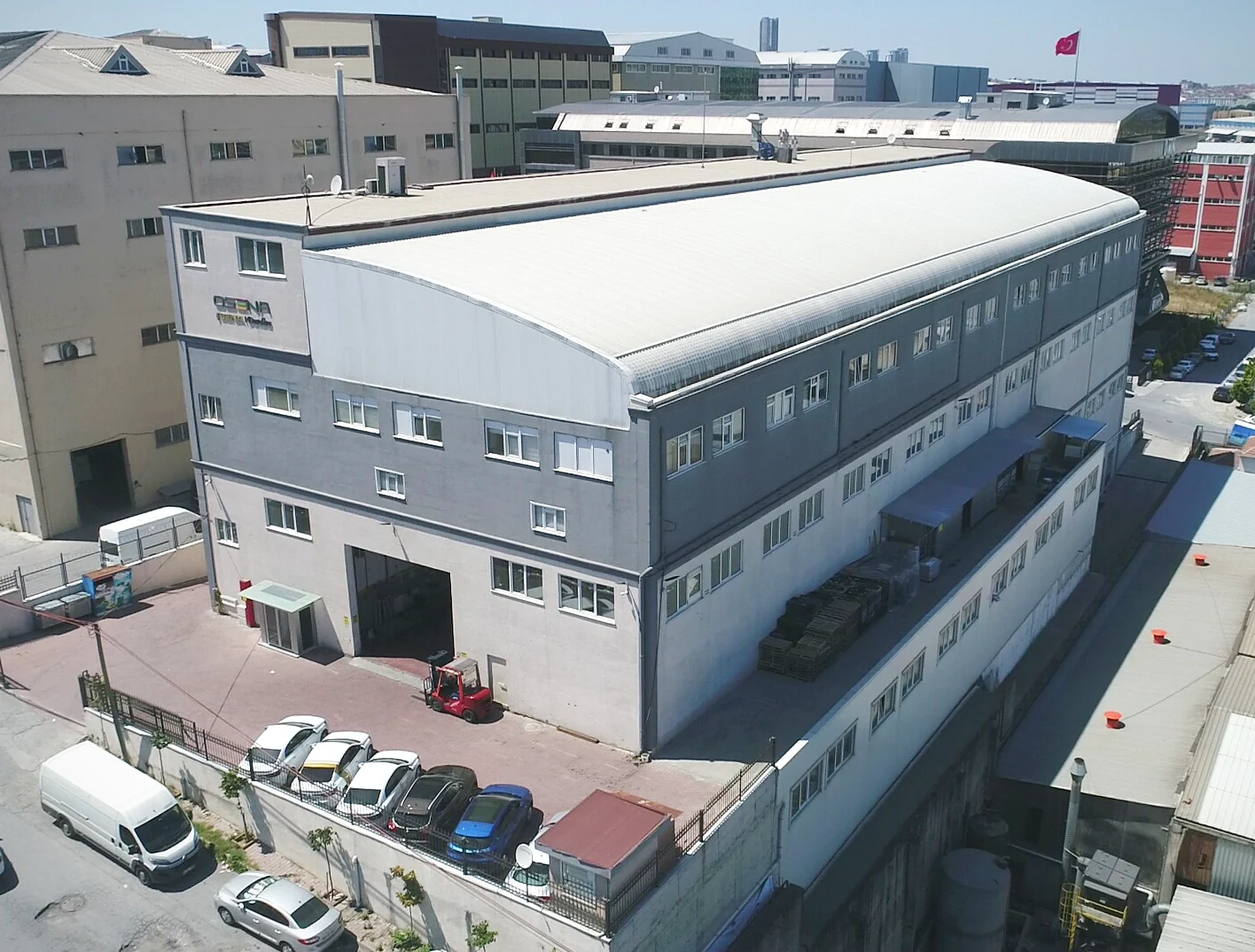 OSENA Esenyurt fabrika dış cephesi