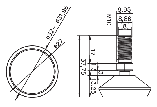 Boru Aksesuarı · 6107-08 — Teknik çizim